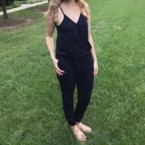 Bobi Navy Jumpsuit